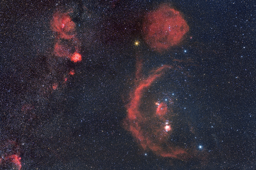 Orion Wide Field 사진(위의 동일한 내용을 참조하여 주시기 바랍니다.)