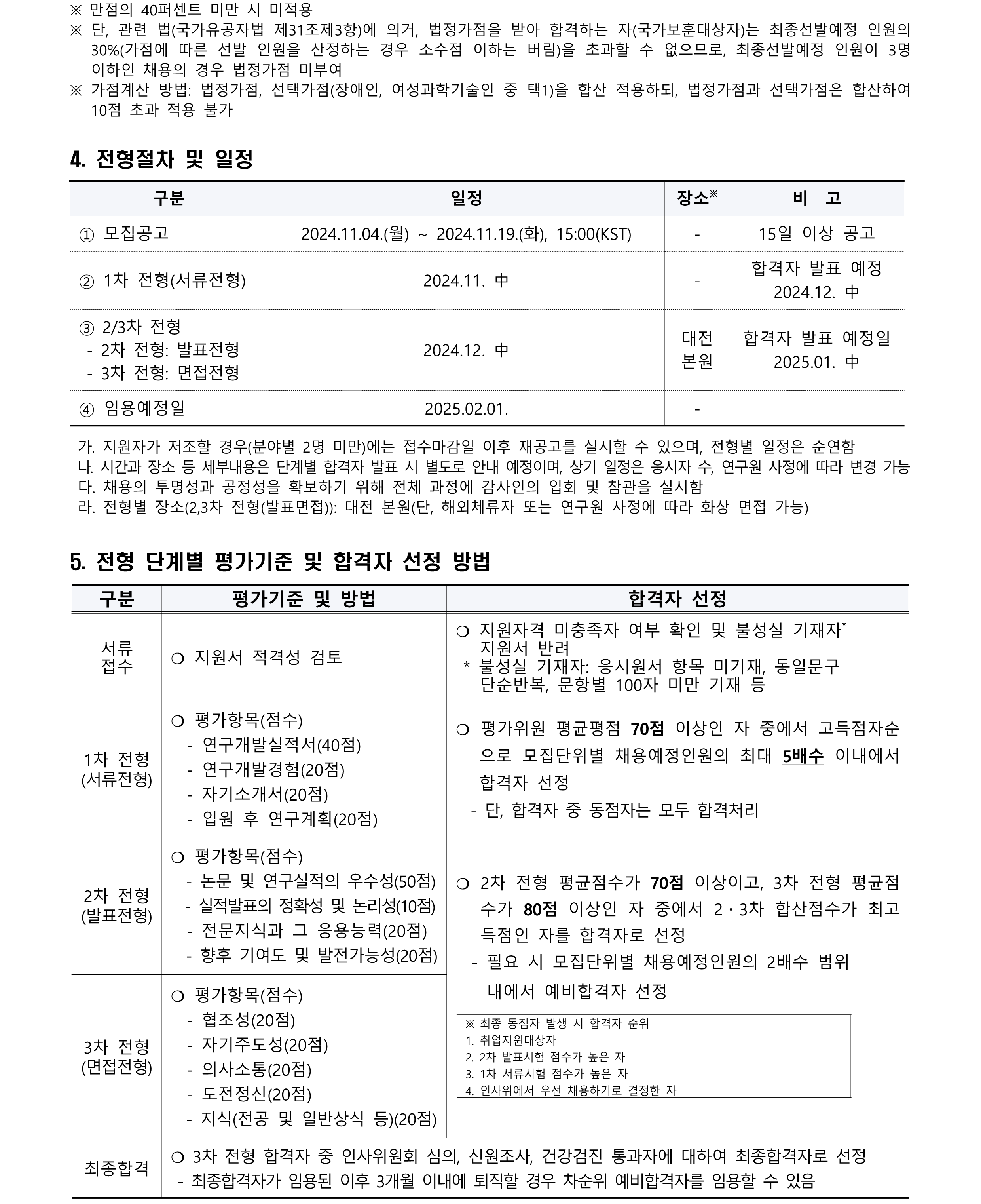 2024년 제3차 육아휴직 대체인력(계약직-연구직) 채용 공고_12024년 제3차 육아휴직 대체인력(계약직-연구직) 채용 공고_2
