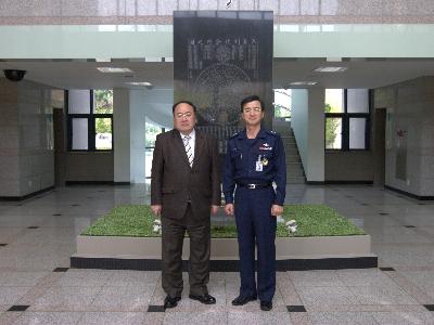 공군본부 박병구 준장 방문