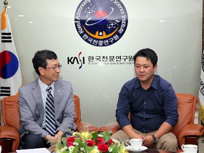 카자흐스탄 Dr.Chingis Omarov 내방 