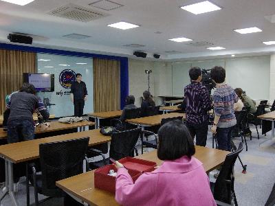 KBS대전 '뉴턴의 사과나무' 촬영