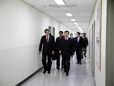 미래창조과학부 최문기장관 방문