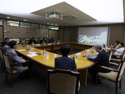 에티오피아 우주산업 위원단 방문