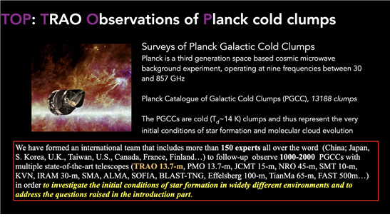 TRAO Observations of Planck cold clumps