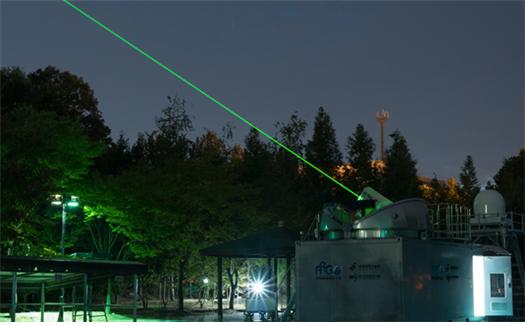 ARGO-M의 Laser Tracking (한국천문연구원)