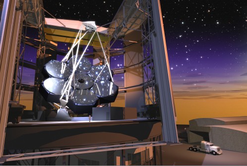 거대 마젤란 망원경 (GMT : Giant Magellan Telescope) 가상도