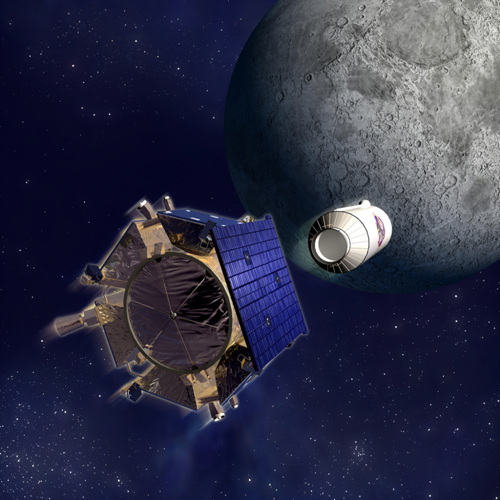 LCROSS의 상상도 (NASA/ARC) 사진