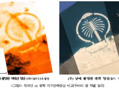 과학기술위성 3호 지구관측 시험영상 최초 공개 - 적외선 및 분광카메라 탑재로 지구환경 감시체제 강화 