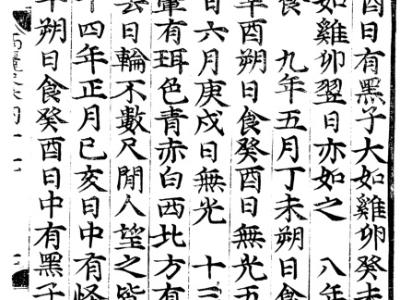 고전 속 천문과 기상 기록으로 태양활동과 기후변화를 알아내다 