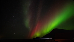 Aurora dancing in ICELAND